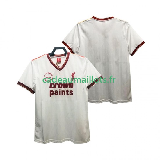 Liverpool Maillot avec flocage Rétro Extérieur 1985 1986 ,Homme MC