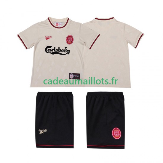 Liverpool Maillot avec flocage LWP Rétro Extérieur 1996 2004 ,Tenue Enfant MC