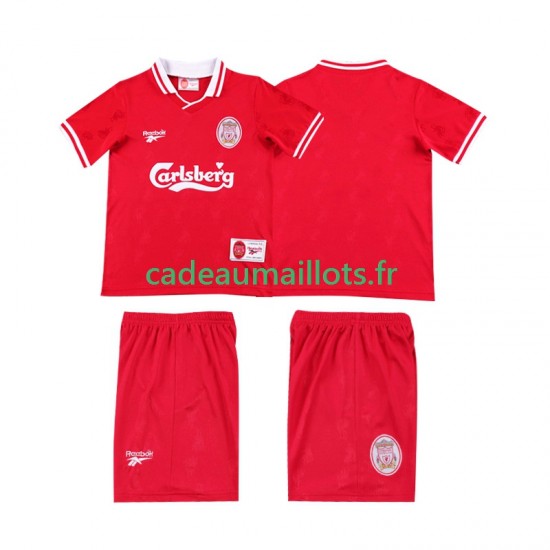 Liverpool Maillot avec flocage LWP Rétro Domicile 1996 2004 ,Tenue Enfant MC
