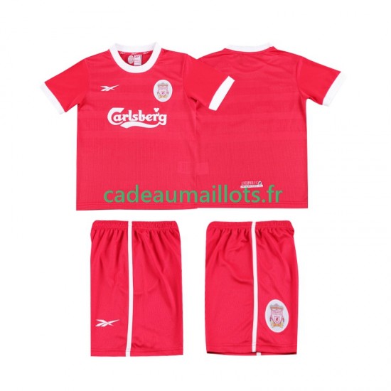 Liverpool Maillot avec flocage LWP Rétro Domicile 2004 1988 ,Tenue Enfant MC