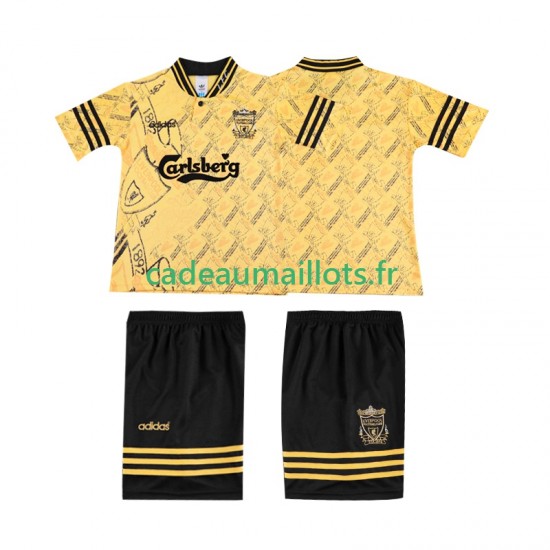 Liverpool Maillot avec flocage LWP Rétro 3ème 1994 1996 ,Tenue Enfant MC
