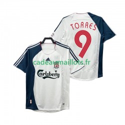Liverpool Maillot avec flocage Torres 9 Rétro Extérieur 2006 2008 ,Homme MC