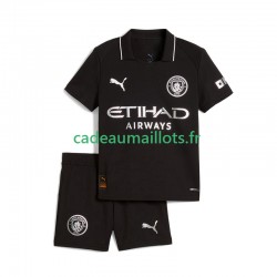 Manchester City Maillot avec flocage Extérieur 2025-2026 ,Tenue Enfant MC