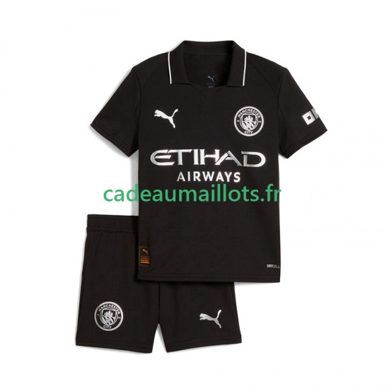 Manchester City Maillot avec flocage Extérieur 2025-2026 ,Tenue Enfant MC