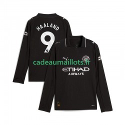 Manchester City Maillot avec flocage Erling Haaland 9 Extérieur 2025-2026 ,Homme ML