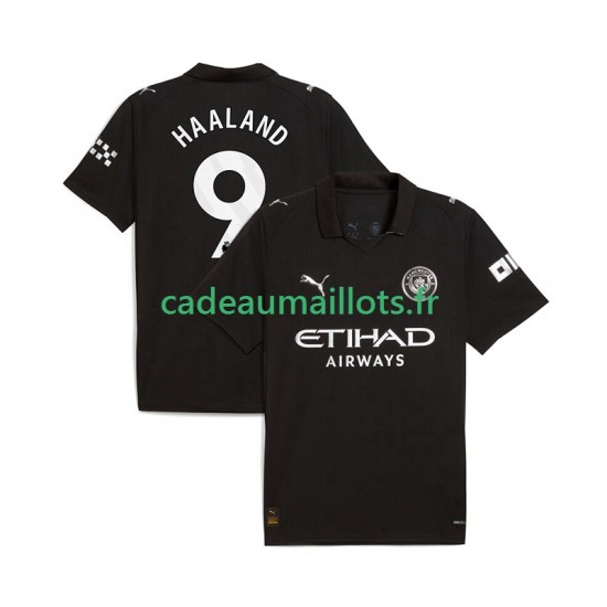 Manchester City Maillot avec flocage Erling Haaland 9 Extérieur 2025-2026 ,Homme MC