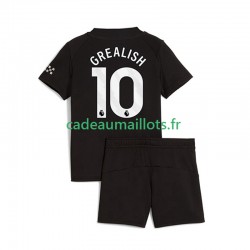 Manchester City Maillot avec flocage Jack Grealish 10 Extérieur 2025-2026 ,Tenue Enfant MC
