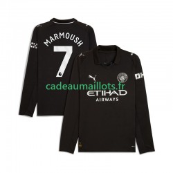 Manchester City Maillot avec flocage Omar Marmoush 7 Extérieur 2025-2026 ,Homme ML