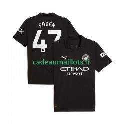 Manchester City Maillot avec flocage Phil Foden 47 Extérieur 2025-2026 ,Homme MC