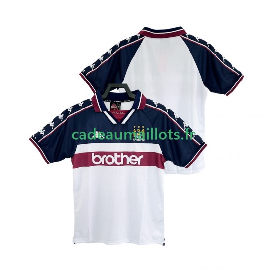 Manchester City Maillot avec flocage Rétro Extérieur 2004 1988 ,Homme MC