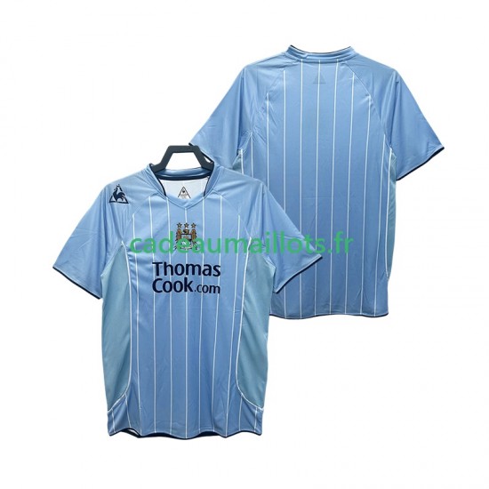 Manchester City Maillot avec flocage Rétro Domicile 2007 2008 ,Homme MC