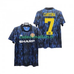 Manchester United Maillot avec flocage CANTONA 7 Rétro Domicile 1993 ,Homme MC