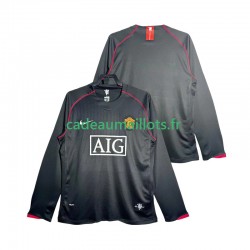 Manchester United Maillot avec flocage Rétro Extérieur 2007 2008 ,Homme ML
