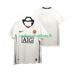 Manchester United Maillot avec flocage Premier League Rétro Extérieur 2008 2009 ,Homme MC Manchester United Maillot avec flocage Premier League Rétro Extérieur 2008 2009 ,Homme MC