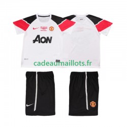 Manchester United Maillot avec flocage Champions League Rétro 3ème 2011 2012 ,Tenue Enfant MC