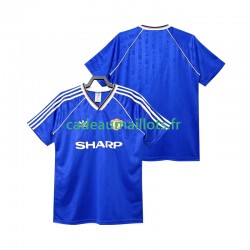 Manchester United Maillot avec flocage Rétro 3ème 1988 1990 ,Homme MC