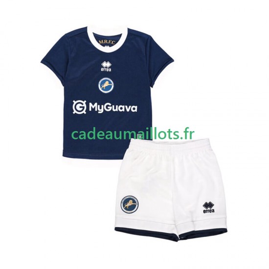 Maillot avec flocage Millwall Domicile 2025-2026 ,Tenue Enfant MC