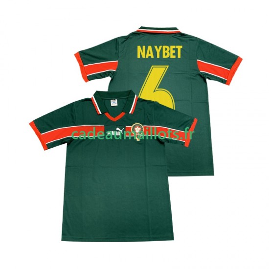 Maroc Maillot avec flocage NAYBET 6 Rétro Domicile 1988 ,Homme MC