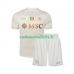 Naples Maillot avec flocage Extérieur 2025-2026 ,Tenue Enfant MC