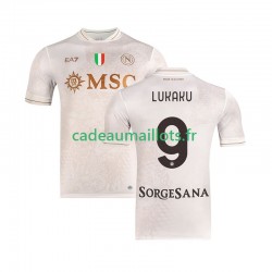 Naples Maillot avec flocage Romelu Lukaku 9 Extérieur 2025-2026 ,Homme MC