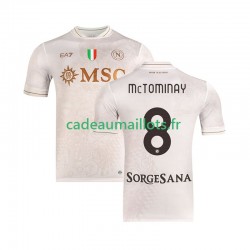 Naples Maillot avec flocage Scott McTominay 8 Extérieur 2025-2026 ,Homme MC
