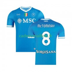 Naples Maillot avec flocage Scott McTominay 8 Domicile 2025-2026 ,Homme MC