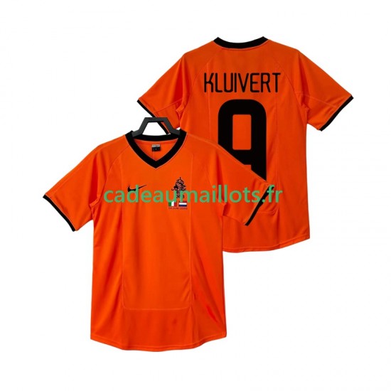 Pays-Bas Maillot avec flocage KLUIVERT 9 Rétro Domicile 2022 ,Homme MC