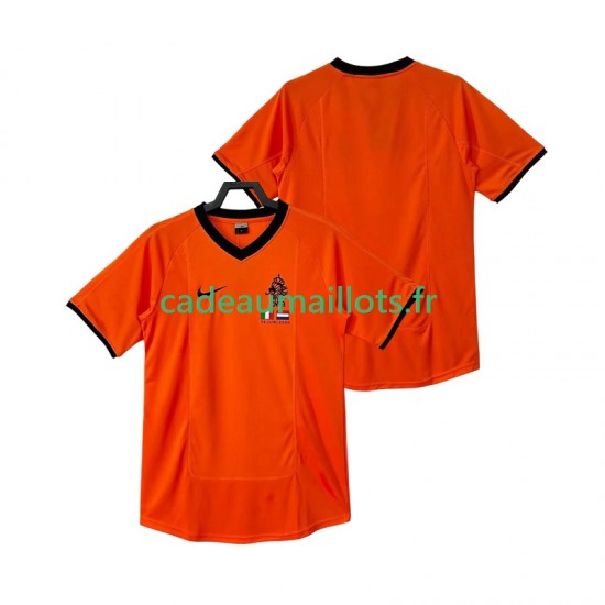 Pays-Bas Maillot avec flocage Rétro Domicile 2022 ,Homme MC