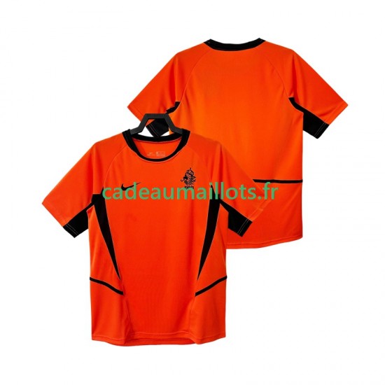 Pays-Bas Maillot avec flocage Rétro Domicile 2010 ,Homme MC