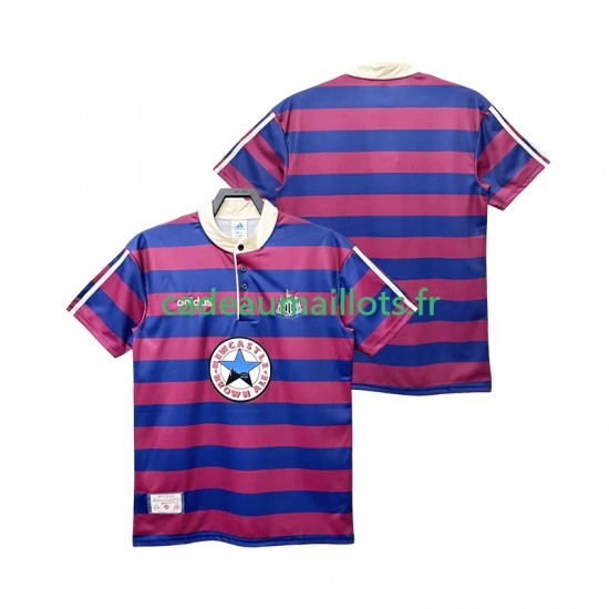 Newcastle United Maillot avec flocage Rétro Extérieur 1995 2004 ,Homme MC