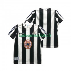 Newcastle United Maillot avec flocage Rétro Domicile 1995 2004 ,Homme MC