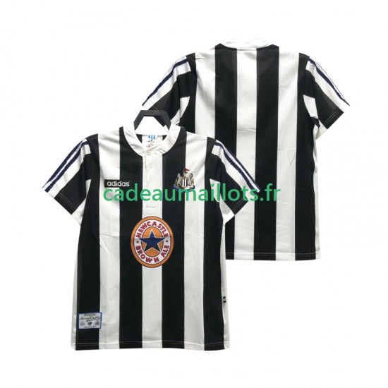 Newcastle United Maillot avec flocage Rétro Domicile 1995 2004 ,Homme MC
