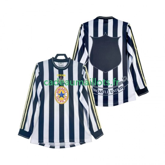 Newcastle United Maillot avec flocage Rétro Domicile 2004 2002 ,Homme ML