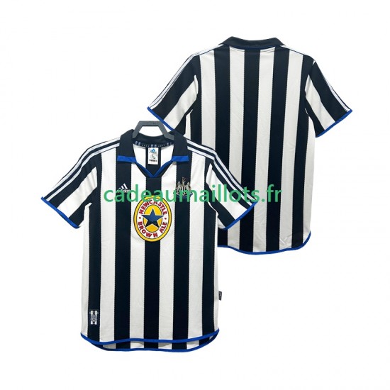 Newcastle United Maillot avec flocage Rétro Domicile 2002 2022 ,Homme MC