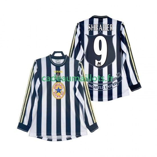 Newcastle United Maillot avec flocage SHEARER 9 Rétro Domicile 2004 2002 ,Homme ML