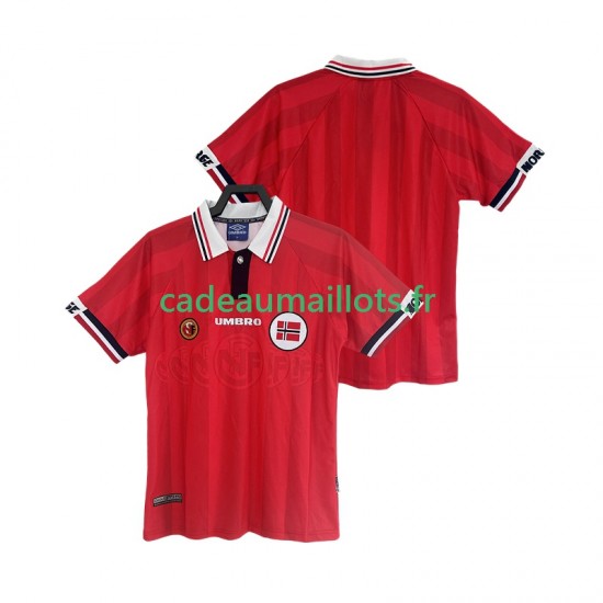 Norvège Maillot avec flocage Rétro Domicile 1988 ,Homme MC