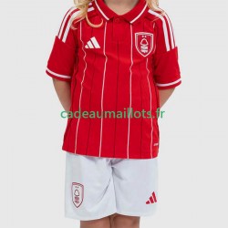 Nottingham Forest Maillot avec flocage Domicile 2025-2026 ,Tenue Enfant MC