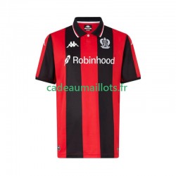 OGC Nice Maillot avec flocage Domicile 2025-2026 ,Homme MC