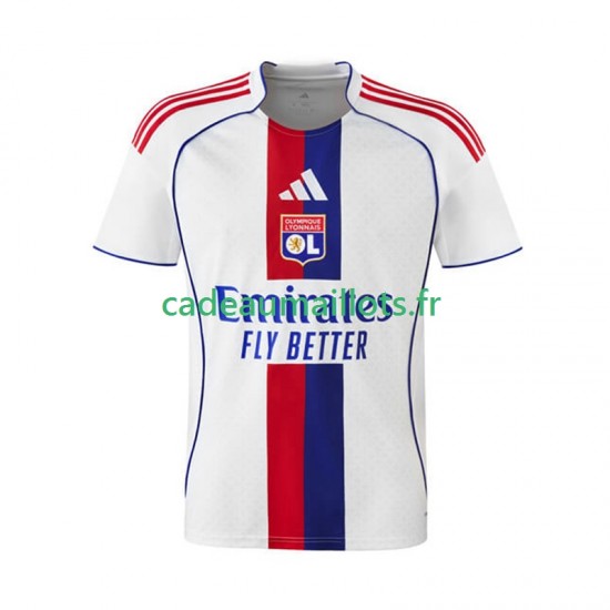 Olympique Lyonnais Maillot avec flocage Domicile 2025-2026 ,Homme MC