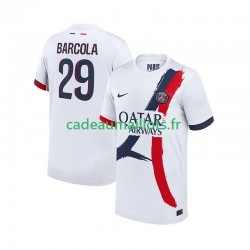 Paris Saint-Germain Maillot avec flocage Bradley Barcola 29 Extérieur 2025-2026 ,Homme MC