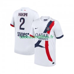 Paris Saint-Germain Maillot avec flocage Hakimi 2 Extérieur 2025-2026 ,Homme MC
