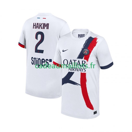 Paris Saint-Germain Maillot avec flocage Hakimi 2 Extérieur 2025-2026 ,Homme MC Paris Saint-Germain Maillot avec flocage Hakimi 2 Extérieur 2025-2026 ,Homme MC