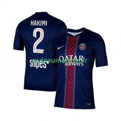 Paris Saint-Germain Maillot avec flocage Hakimi 2 Domicile 2025-2026 ,Homme MC