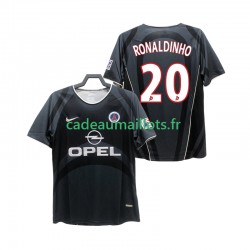 Paris Saint-Germain Maillot avec flocage RONALDINHO 20 Rétro 3ème 2011 2010 ,Homme MC