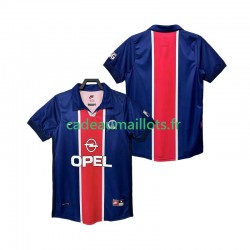 Paris Saint-Germain Maillot avec flocage Rétro Domicile 1988 2002 ,Homme MC