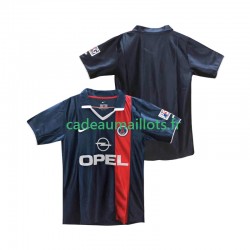 Paris Saint-Germain Maillot avec flocage Rétro Domicile 2011 2010 ,Homme MC