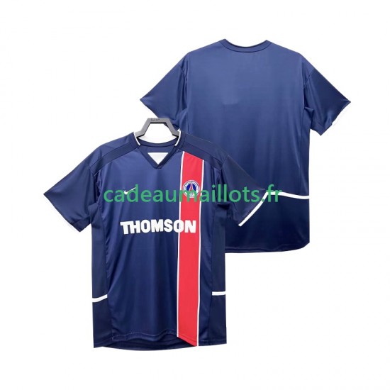 Paris Saint-Germain Maillot avec flocage Rétro Domicile 2010 2008 ,Homme MC