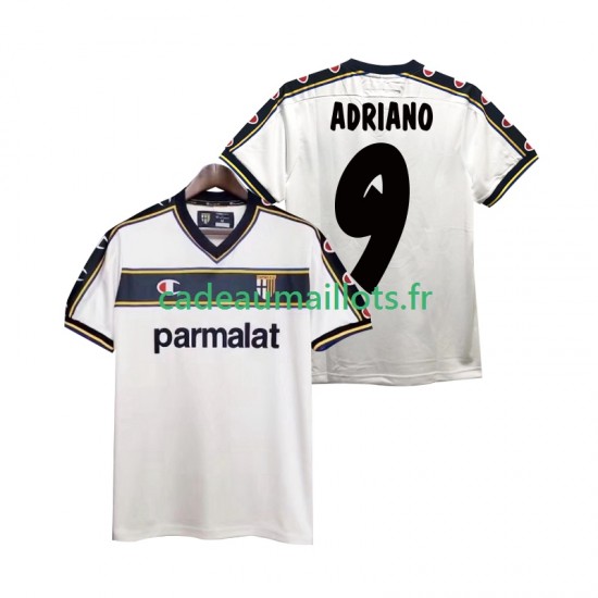 Parme Maillot avec flocage ADRIANO 9 Rétro Extérieur 2010 2008 ,Homme MC