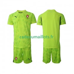 Portugal Maillot avec flocage Gardien Domicile 2025 ,Tenue Enfant MC