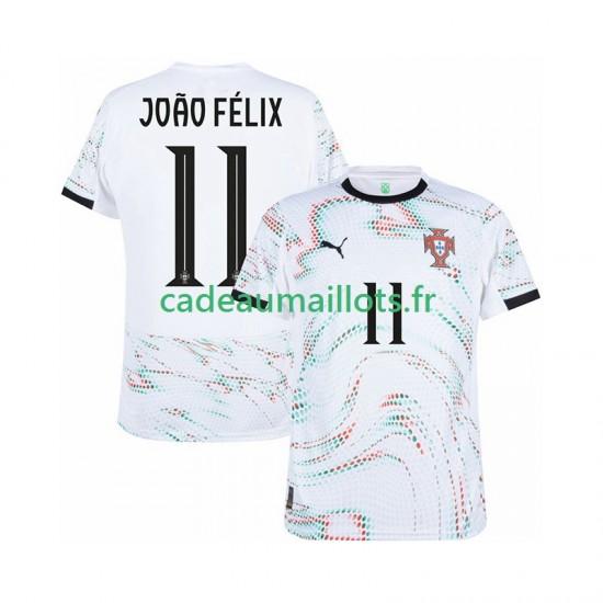Portugal Maillot avec flocage Joao Felix 11 Extérieur 2025-2026 ,Homme MC
